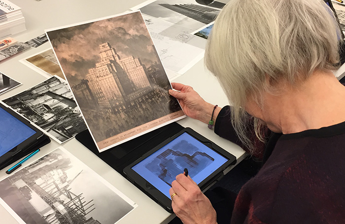 iPad drawing workshop at RIBA, London_ Image credit - RIBA